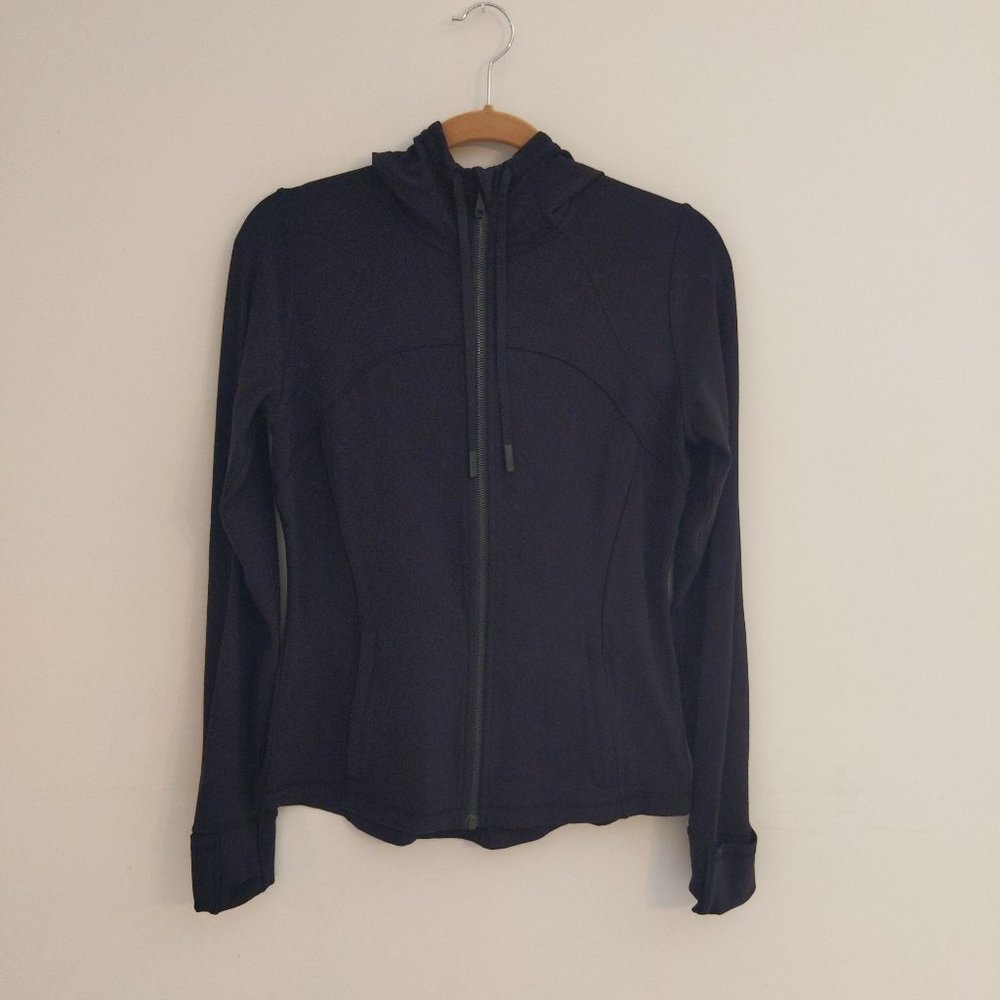 Lululemon define jacket hooded black nulu